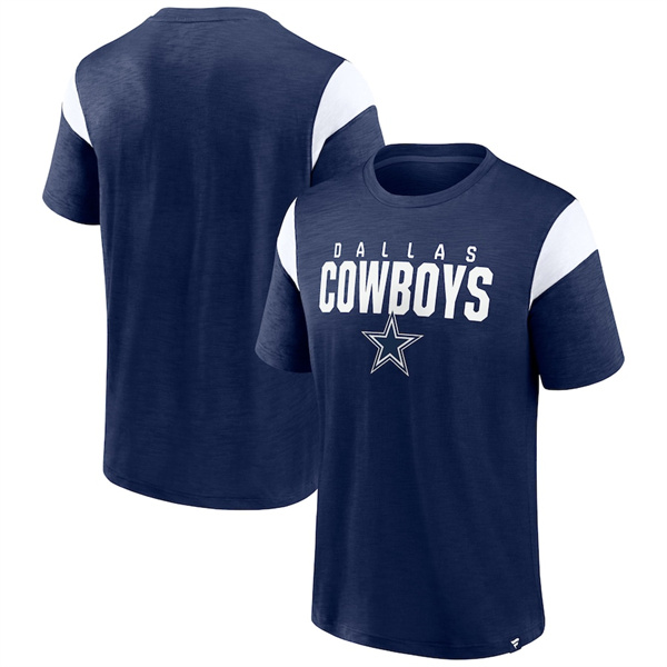 Men's Dallas Cowboys Navy/White Home Stretch Team T-Shirt